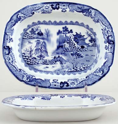 Dish oval c1920s